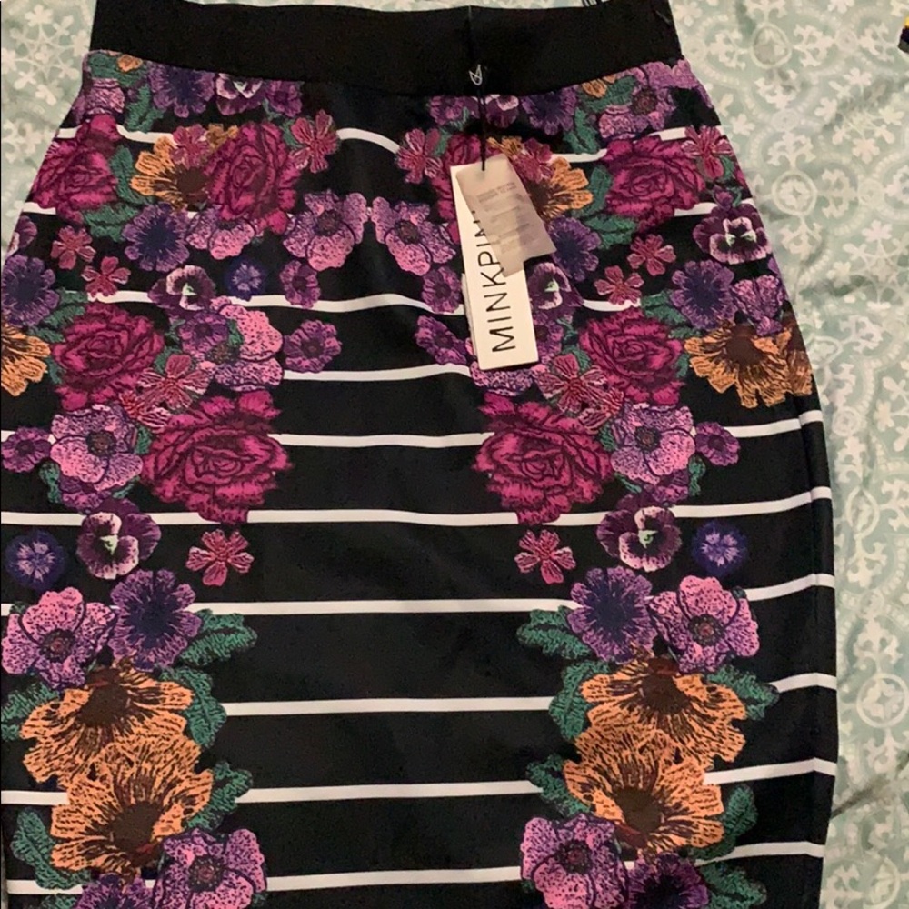 Mink pink skirt